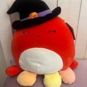 Halloween octopus squishmallow